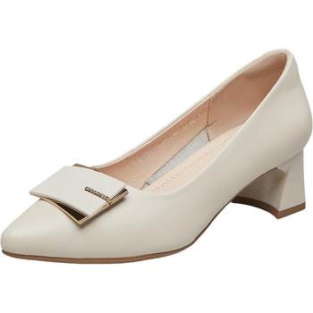 Yierkan women's shoes official flagship store single shoes women's shallow mouth single shoes thick heel temperament work shoes Outlets Yierkan women's shoes official flagship store single shoes women's shallow mouth single shoes thick heel temperament work shoes Outlets