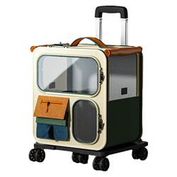Cat bag portable double cat trolley case backpack Cat bag portable double cat trolley case backpack