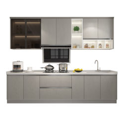 Gold Medal Kitchen Cabinet Integrated Kitchen Cabinet Custom Home Modern Simple Assembly One-piece Stove Cabinet Quartz Stone Countertop Gold Medal Kitchen Cabinet Integrated Kitchen Cabinet Custom Home Modern Simple Assembly One-piece Stove Cabinet Quartz Stone Countertop