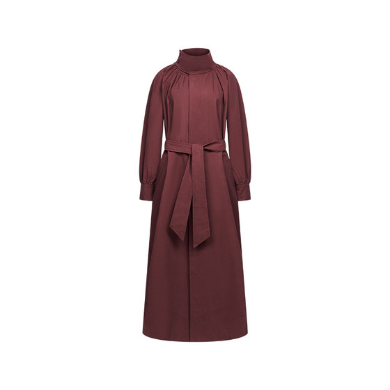 DOSORDONTS Red brown dark-bowl pleated long high-standing collar casual windbreaker jacket 2024 Autumn and Winter Women
DOSORDONTS Red brown dark-bowl pleated long high-standing collar casual windbreaker jacket 2024 Autumn and Winter Women