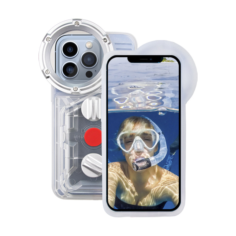 3 Custodie Impermeabili IPX8 Per Smartphone - Fino A 30 Metri, Compatibili Con IPhone 15-11 - Foto 11