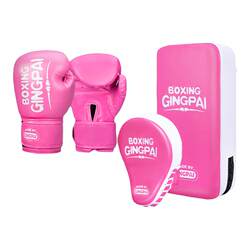 Girl boxing glove training suit for Sanda Girl boxing glove training suit for Sanda