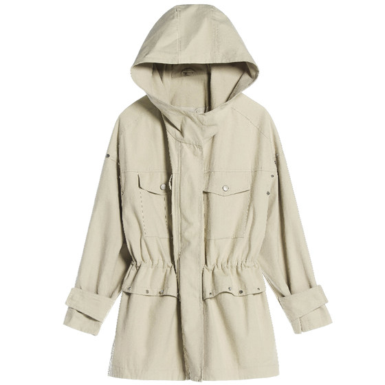 2024 autumn and winter versatile cotton thickened medium-length windbreaker women's loose waist short jacket slim hooded top
2024 autumn and winter versatile cotton thickened medium-length windbreaker women's loose waist short jacket slim hooded top