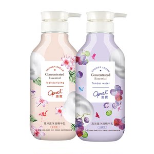 Opal shower gel high concentration essence milk shower liquid bubble fragrance moisturizing male and female internet celebrity shower gel 500g Opal shower gel high concentration essence milk shower liquid bubble fragrance moisturizing male and female internet celebrity shower gel 500g