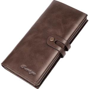 Wallet for men's genuine leather long 2025 new clutch bag head layer pure cowhide card bag integrated men's wallet money clip 
Wallet for men's genuine leather long 2025 new clutch bag head layer pure cowhide card bag integrated men's wallet money clip