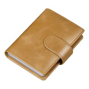 Men's new card bag small transparent driver's license card case really soft leather large capacity card position demagnetization credit card bag Men's new card bag small transparent driver's license card case really soft leather large capacity card position demagnetization credit card bag