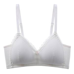 Jiandanbird without steel ring underwear for girls pure cotton high school students' bra comfortable gathering thin developmental girls' bra 
Jiandanbird without steel ring underwear for girls pure cotton high school students' bra comfortable gathering thin developmental girls' bra