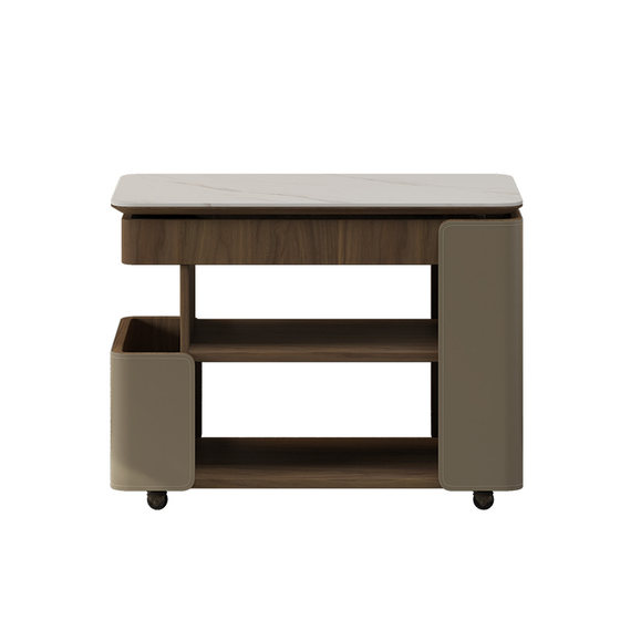 Italian minimalist living room rock slab small coffee table table movable trolley household light luxury high-end mobile dining cart
Italian minimalist living room rock slab small coffee table table movable trolley household light luxury high-end mobile dining cart