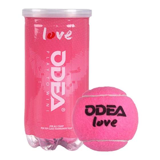 ODEA training ball pink limited love style tennis girls gift 2 canned competition training ball ODEA training ball pink limited love style tennis girls gift 2 canned competition training ball