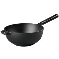 Jiuzhu poly-oil pot, cast iron pot, small wok, deepened uncoated non-stick pot, gas stove, induction cooker, cast iron pot Jiuzhu poly-oil pot, cast iron pot, small wok, deepened uncoated non-stick pot, gas stove, induction cooker, cast iron pot