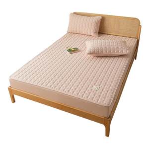 MUJI 2025 new Class A waterproof and antibacterial soybean cotton wool cover cover wet mattress protection cover 
MUJI 2025 new Class A waterproof and antibacterial soybean cotton wool cover cover wet mattress protection cover