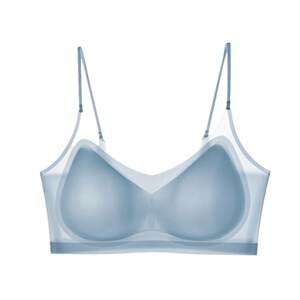 Summer ultra-thin new beautiful vest underwear for women's small breasts gathered and traceless bra sports bra ice silk breathable 
Summer ultra-thin new beautiful vest underwear for women's small breasts gathered and traceless bra sports bra ice silk breathable