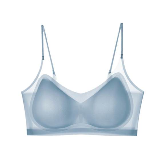 Summer ultra-thin new beautiful vest underwear for women's small breasts gathered and traceless bra sports bra ice silk breathable 
Summer ultra-thin new beautiful vest underwear for women's small breasts gathered and traceless bra sports bra ice silk breathable