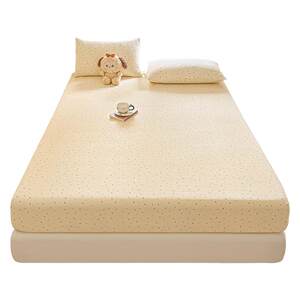 Single piece 2025 new four-season universal dormitory double-layer yarn bed single human class A mattress protective cover three-piece set Single piece 2025 new four-season universal dormitory double-layer yarn bed single human class A mattress protective cover three-piece set