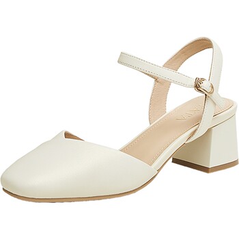 TATA He and her thick heel sandals for women, high heels, Mary Zhen sandals, bag-toe single cool outer wear 2025 summer new W4W05BH5
 TATA He and her thick heel sandals for women, high heels, Mary Zhen sandals, bag-toe single cool outer wear 2025 summer new W4W05BH5