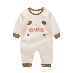 Boy's baby pure cotton romper, pajamas, spring and autumn clothing Boy's baby pure cotton romper, pajamas, spring and autumn clothing
