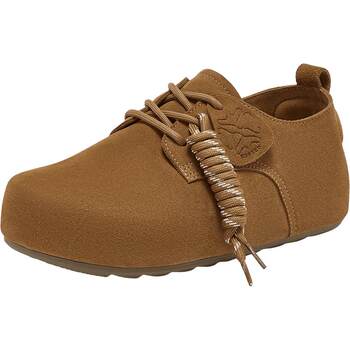 Baisitu 2025 autumn new genuine leather retro lazy brenkins shoes casual flat women's singles shoes Baisitu 2025 autumn new genuine leather retro lazy brenkins shoes casual flat women's singles shoes