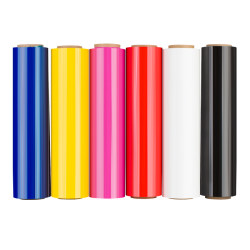 Colorful winding film black blue stretch film 50cm Colorful winding film black blue stretch film 50cm