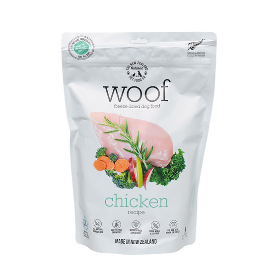 Big Fat Store New Zealand woof freeze-dried dog food young adult dog main food chicken mutton beef duck
Big Fat Store New Zealand woof freeze-dried dog food young adult dog main food chicken mutton beef duck