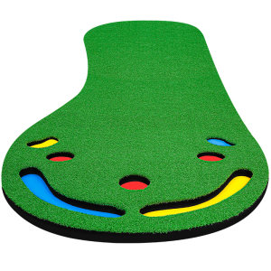 Indoor golf putter exerciser home simulator green ball mat office toy children sports carpet 
Indoor golf putter exerciser home simulator green ball mat office toy children sports carpet