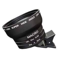Large-diameter mobile phone universal ultra-wide-angle macro lens Large-diameter mobile phone universal ultra-wide-angle macro lens