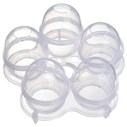 Making plastic eggshell molds for Northeastern solid eggs Making plastic eggshell molds for Northeastern solid eggs