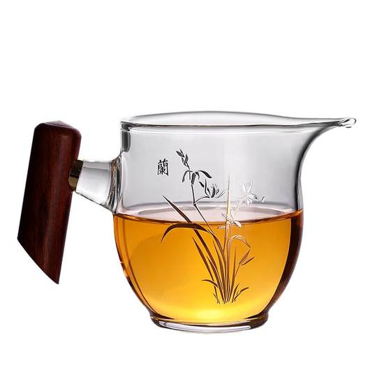 Glass Fair Cup Tea Leak Set Thickened Heat-resistant Wooden Handmade Tea Divider Handmade Crystal Male Cup Household Tea Set
Glass Fair Cup Tea Leak Set Thickened Heat-resistant Wooden Handmade Tea Divider Handmade Crystal Male Cup Household Tea Set