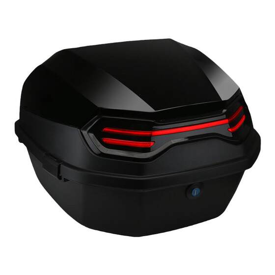 Motorcycle rear trunk large -capacity non -aluminum alloy tailboard pedal electric car rear tail box large universal toolbox
 Motorcycle rear trunk large -capacity non -aluminum alloy tailboard pedal electric car rear tail box large universal toolbox