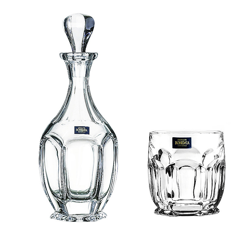 Bohemia Crystal Wine Glass Set - Czech Imported