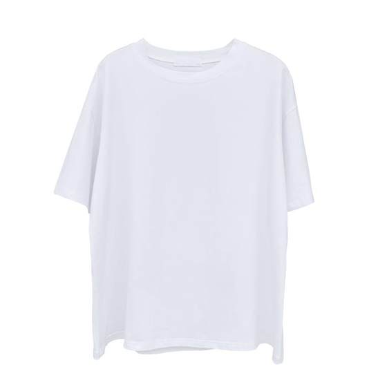 Spring/Summer Hong Kong Style Short sleeved T-shirt Women's Solid Basic Korean Edition Loose Instagram Cotton White Half sleeved Top Clothes Spring/Summer Hong Kong Style Short sleeved T-shirt Women's Solid Basic Korean Edition Loose Instagram Cotton White Half sleeved Top Clothes