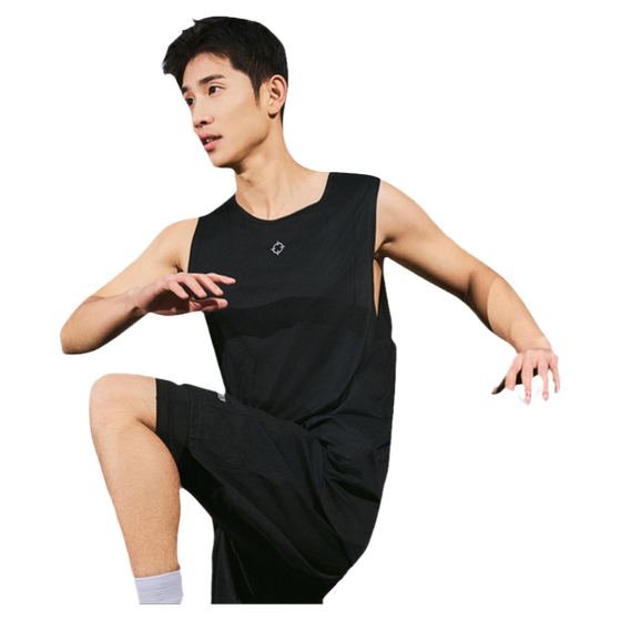Absolute sports vest men's sleeveless tops fitness vest training running large size loose breathable basketball T-shirt trend Absolute sports vest men's sleeveless tops fitness vest training running large size loose breathable basketball T-shirt trend