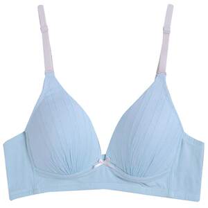 Anfiya underwear female college student small breasts gathered bra thin cotton high school girl without steel ring bra 
Anfiya underwear female college student small breasts gathered bra thin cotton high school girl without steel ring bra