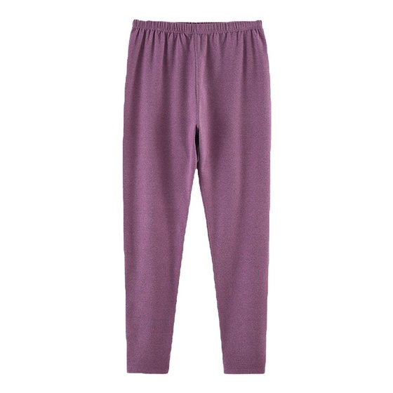 Develvet self-heating autumn pants for women thin and fat plus size mother black base warm pants for the elderly Develvet self-heating autumn pants for women thin and fat plus size mother black base warm pants for the elderly