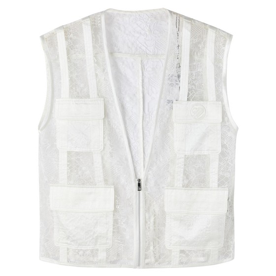 U/TI white hollow lace spliced vest women's design sleeveless stacked top Youti fashion summer new style
U/TI white hollow lace spliced vest women's design sleeveless stacked top Youti fashion summer new style
