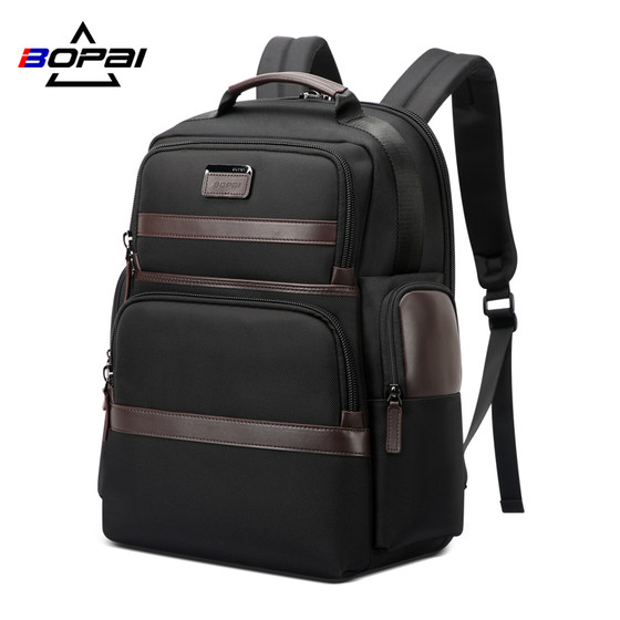 BOPAI Leisure Travel Function Backpack 15-inch Computer Bag Men's Business Fashion Multi-Pocket Backpack 
BOPAI Leisure Travel Function Backpack 15-inch Computer Bag Men's Business Fashion Multi-Pocket Backpack