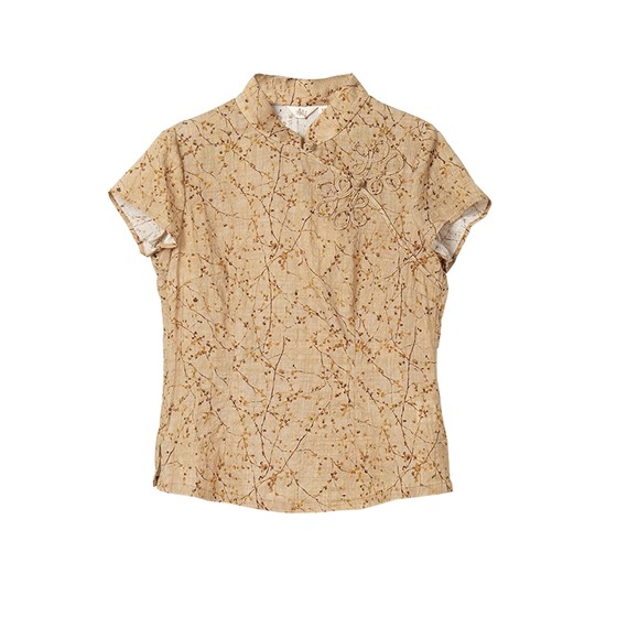 2025 summer new style cheongsam top Chinese style slim daily Chinese style handmade buckle short-sleeved women
2025 summer new style cheongsam top Chinese style slim daily Chinese style handmade buckle short-sleeved women