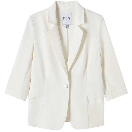 Fenidi brand suit 2025 autumn new simple temperament commuting chic 7-quarter sleeve versatile jacket for women
Fenidi brand suit 2025 autumn new simple temperament commuting chic 7-quarter sleeve versatile jacket for women