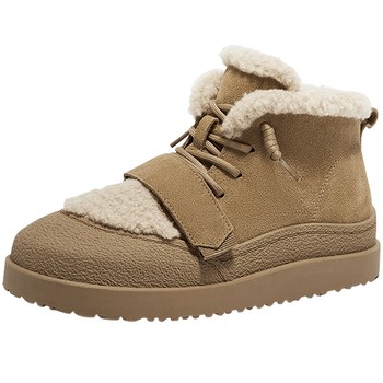 Senda snow boots women's shoes winter thick-soled warm fluff cotton shoes casual short boots ZTE18DD4
 Senda snow boots women's shoes winter thick-soled warm fluff cotton shoes casual short boots ZTE18DD4