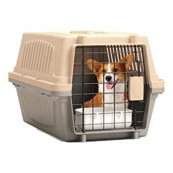 Portable pet flight box for outings, small and medium-sized dogs, pet car shipping, space large cage, special for cats Portable pet flight box for outings, small and medium-sized dogs, pet car shipping, space large cage, special for cats