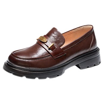 Aokang women's shoes 2025 autumn leather loafers college British style JK shoes commuting skirt single shoes flat bottom 
Aokang women's shoes 2025 autumn leather loafers college British style JK shoes commuting skirt single shoes flat bottom