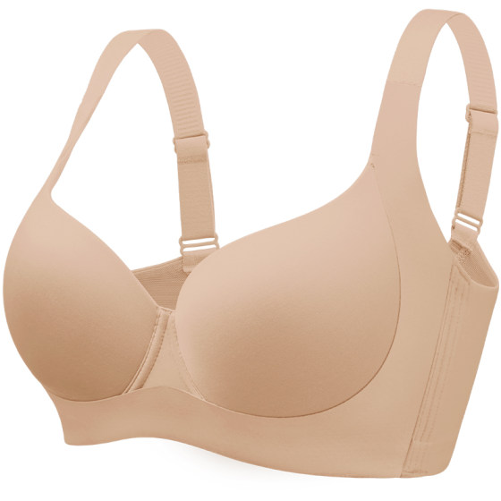 Sugar-grain liquid foundation invisible underwear, non-transparent, large breasts, large size, large size, gathering, breasts, anti-sagging bras 
Sugar-grain liquid foundation invisible underwear, non-transparent, large breasts, large size, large size, gathering, breasts, anti-sagging bras