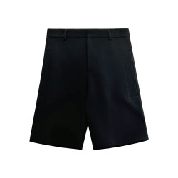 Black shorts suit pants air layer Black shorts suit pants air layer