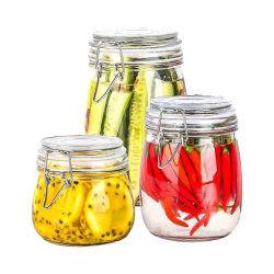 Sealed canned honey glass special jar honey special bottle glass food grade large mouth storage jar storage box Sealed canned honey glass special jar honey special bottle glass food grade large mouth storage jar storage box
