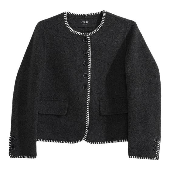 The starting point of memory short wool wool jacket 2024 new winter small fragrance style top for women 68AD44001
The starting point of memory short wool wool jacket 2024 new winter small fragrance style top for women 68AD44001