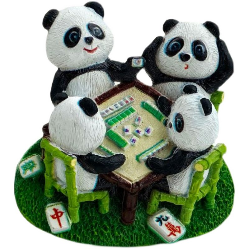 Calamite Decorative Panda, SRJQXH 2 Pezzi Calamite Frigorifero Divertenti, Magneti Decorativi