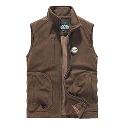 Corduroy vest men's spring and autumn corduroy vest trend Corduroy vest men's spring and autumn corduroy vest trend