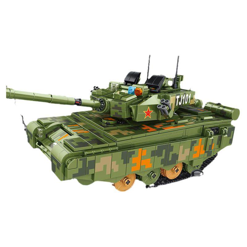 Panlos 676001 Military Tiger Tank Building Block Model DIY