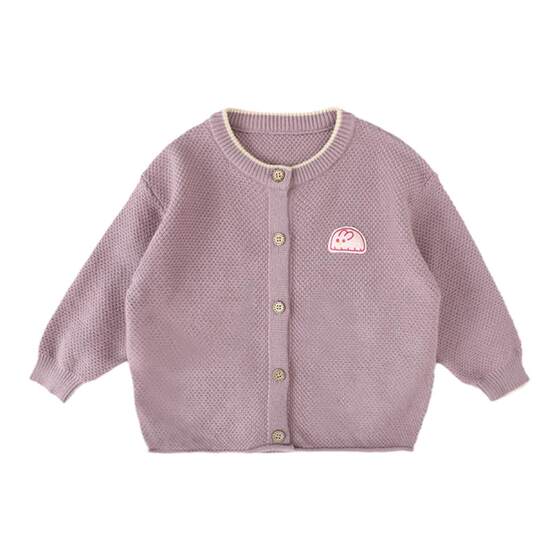 Children's sweater cardigan spring and autumn new style girls knitted sweater boys autumn tops thread autumn baby jacket Children's sweater cardigan spring and autumn new style girls knitted sweater boys autumn tops thread autumn baby jacket
