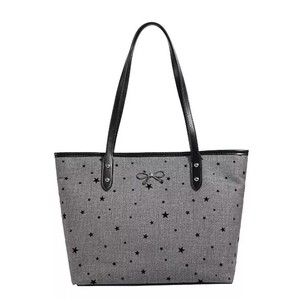 College Canvas Bag Women's 2024 New Trendy Korean Tote Bag Casual Large Capacity Shopping Bag 
College Canvas Bag Women's 2024 New Trendy Korean Tote Bag Casual Large Capacity Shopping Bag