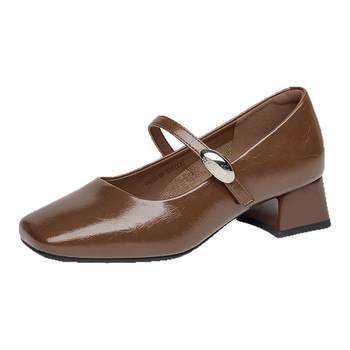 Gomeki Shopping Mall same thick heel single shoes 
Gomeki Shopping Mall same thick heel single shoes